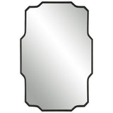 Casmus - Iron Wall Mirror - Black