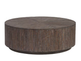 Stillwater Cove - Round Cocktail Table - Dark Brown