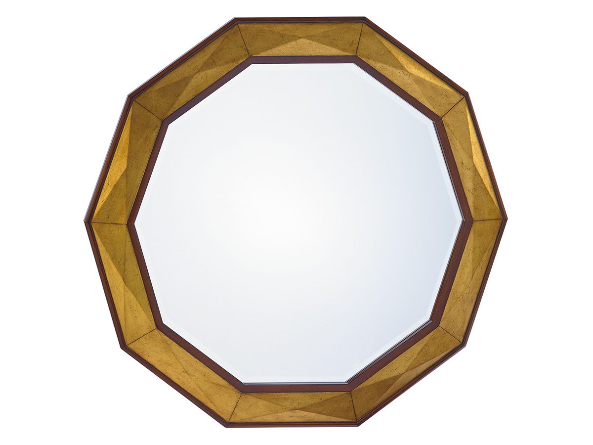 Take Five - Savoy Round Mirror - Yellow