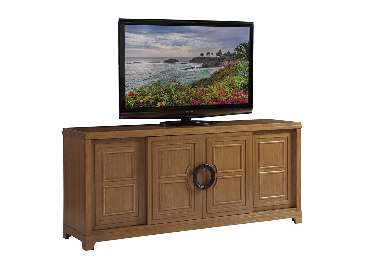 Newport - Leeward Media Console - Light Brown