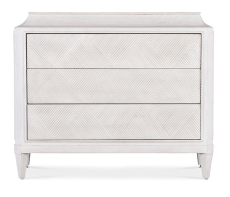 Commerce and Market - Argyle Three-Drawer Chest - White