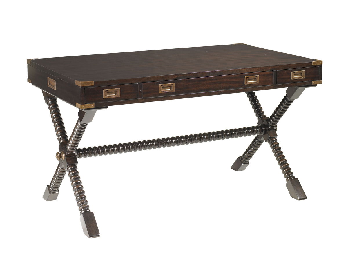 Royal Kahala - Poets Crossing Writing Desk - Dark Brown