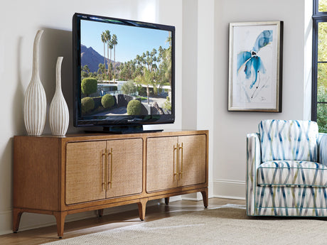 Palm Desert - Sierra Madre Media Console - Dark Brown