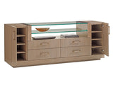 Shadow Play - Turnberry Media Console - Light Brown