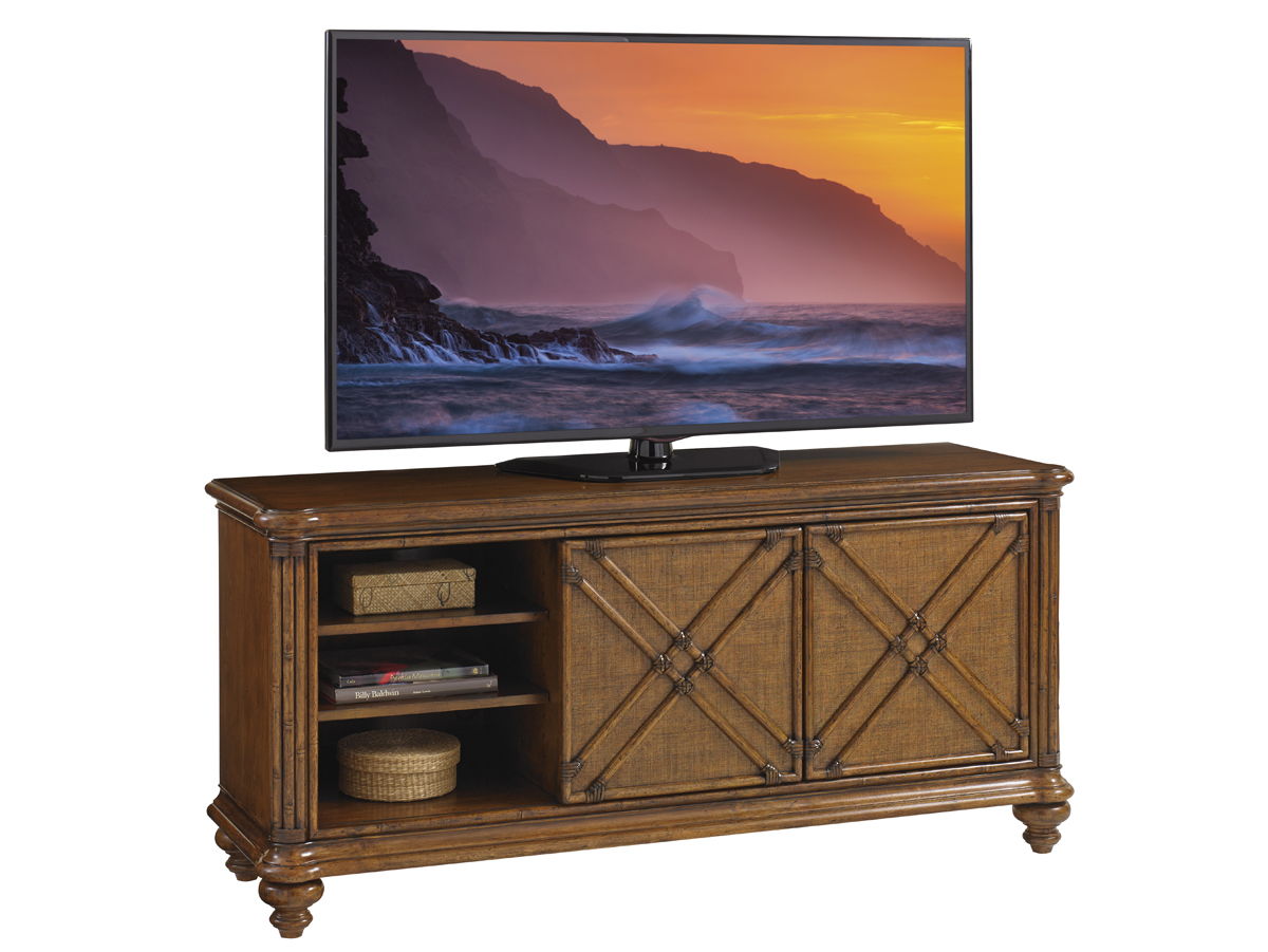 Bali Hai - Marlin Media Console - Dark Brown