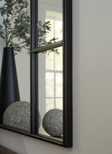 Evengton - Black - Accent Mirror