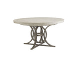 Oyster Bay - Calerton Round Dining Table - Pearl Silver