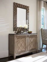 Cypress Point - Ardley Sunburst Mirror - Dark Brown