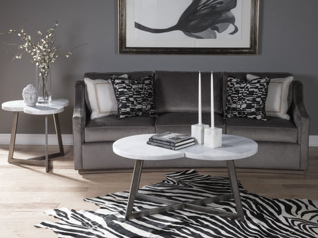 Signature Designs - Aristo Clover End Table - Dark Gray