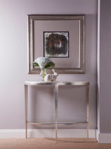 Signature Designs - Gravitas Console - Pearl Silver