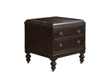 Kingstown - Nelson End Table - Dark Brown