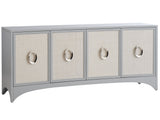 Studio Designs - Newbury Park Raffia Media Console - Gray