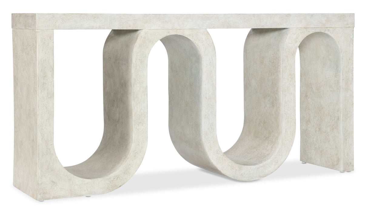 Melange - Snaked Console Table - White