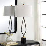 Separate - Paths Iron Table Lamp - Dark Gray