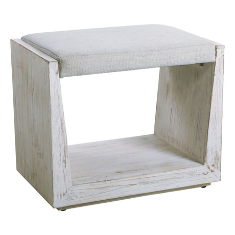 Cabana - Small Bench - White