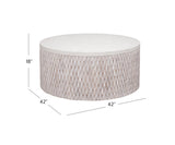 Brewer - Accent Cocktail Table - White