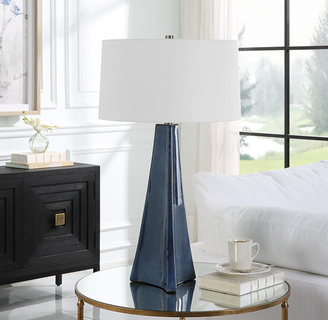 Cardoni - Glass Table Lamp - Bronze