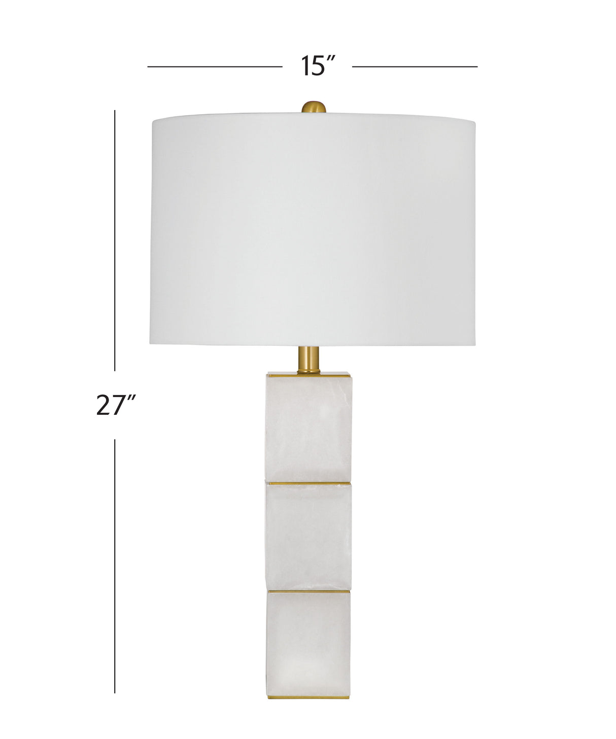 Swindon - Table Lamp - White