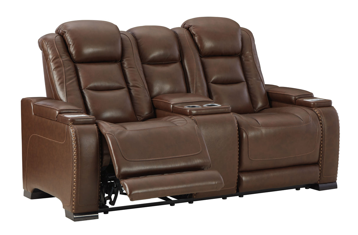 The Man-den - Reclining Living Room Set