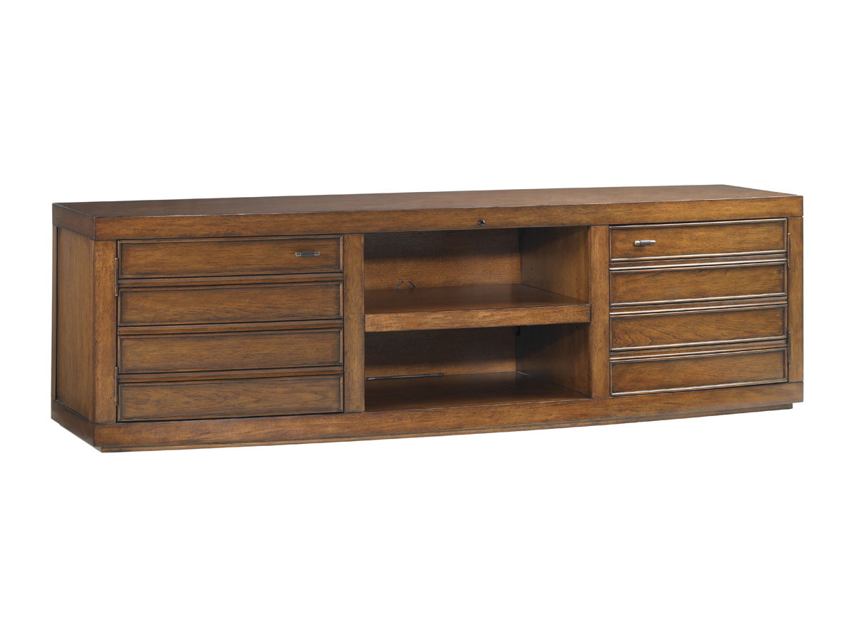 Longboat Key - Spinnaker Point Media Console - Dark Brown