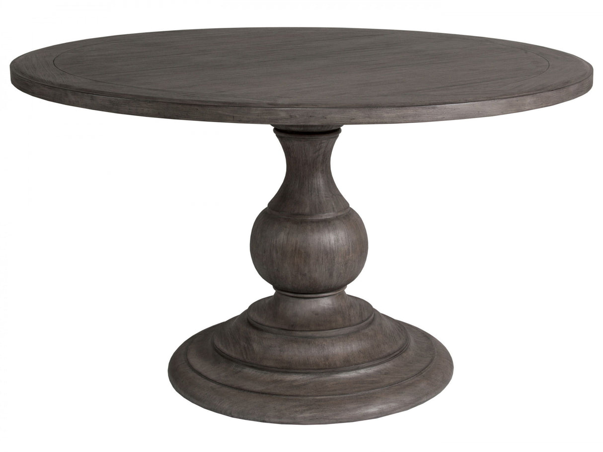 Cohesion Program - Axiom Round Dining Table - Dark Brown