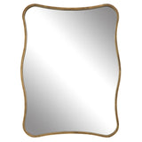 Pavia - Curvy Vanity Mirror - Gold