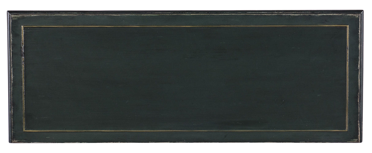 Charleston - Five-Drawer Console Table - Dark Green