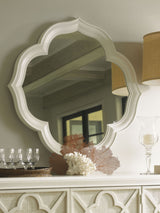 Ivory Key - Paget Mirror - White