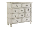 Oyster Bay - Fall River Drawer Chest - Pearl Silver