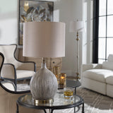 Hedera - Textured Table Lamp - Ivory