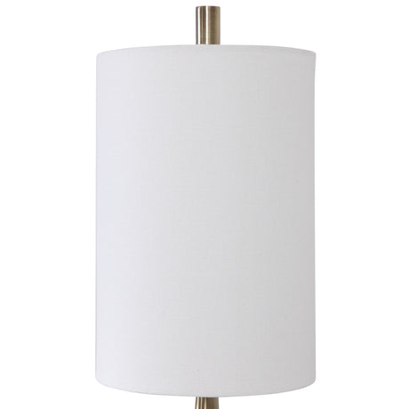 Minette - Mid-century Buffet Lamp - White