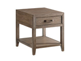 Cypress Point - Pearce End Table - Dark Brown