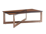 Zavala - Aperture Cocktail Table - Dark Brown