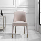 Brie - Armless Chair, Set Of 2 - Champagne