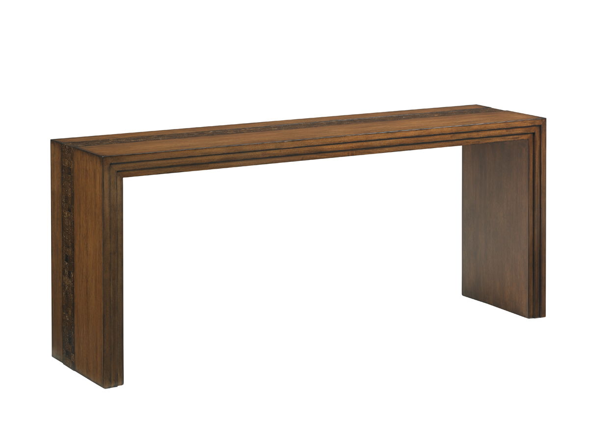 Island Fusion - Turtle Island Console - Dark Brown