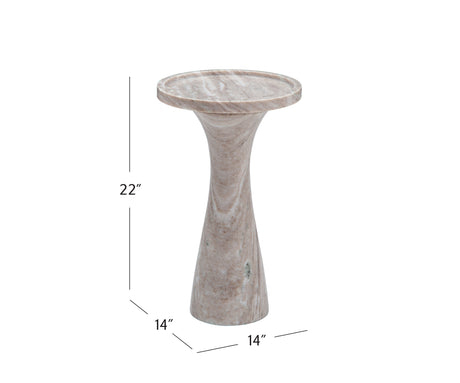 Baird - Accent Table - Beige