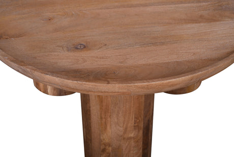 Blair - Round Cocktail Table - Dark Brown