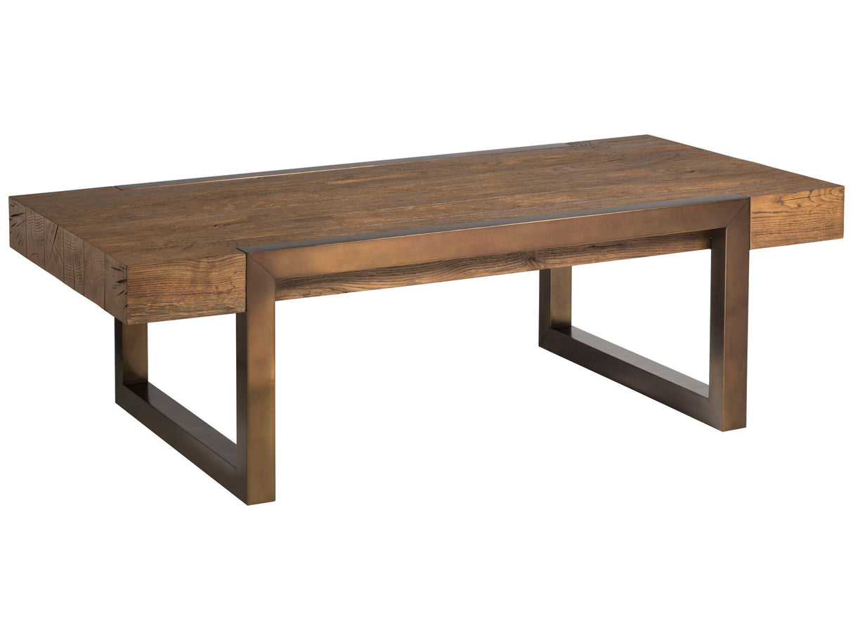 Signature Designs - Canto Rectangular Cocktail Table - Dark Brown