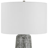 Static - Modern Table Lamp - Gray, Dark