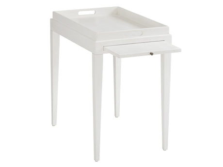 Ocean Breeze - Broad River Rectangular End Table - White