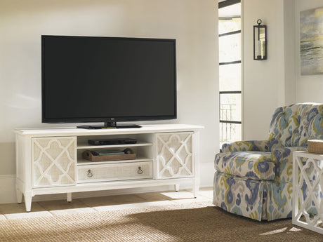 Ivory Key - Wharf Street Media Console - White