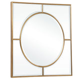 Stanford - Square Mirror - Gold