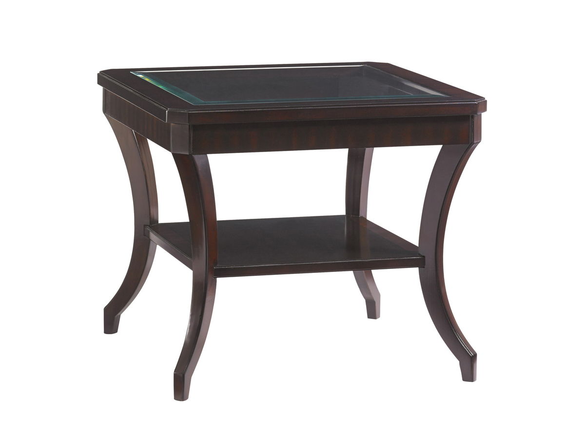 Kensington Place - Hillcrest Lamp Table - Dark Brown