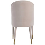 Brie - Armless Chair, Set Of 2 - Champagne