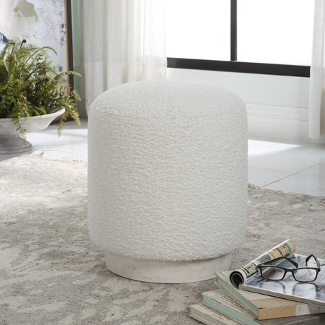 Avila - White Ottoman