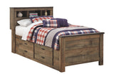 Trinell - Bookcase Bed With Storage