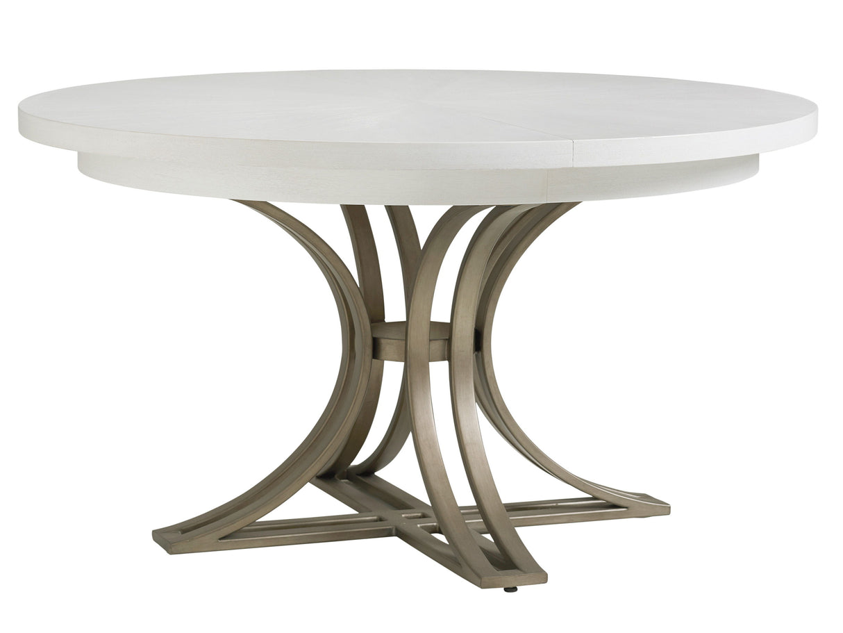 Ocean Breeze - Savannah Round Dining Table - White