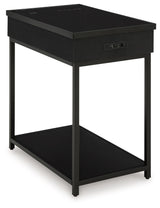 Gemmet - Black - Accent Table