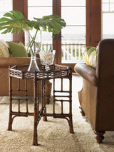 Island Estate - Key Largo End Table - Dark Brown