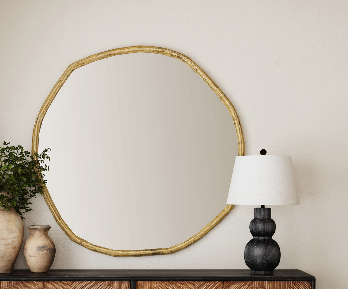 Grant - Wall Mirror - Gold